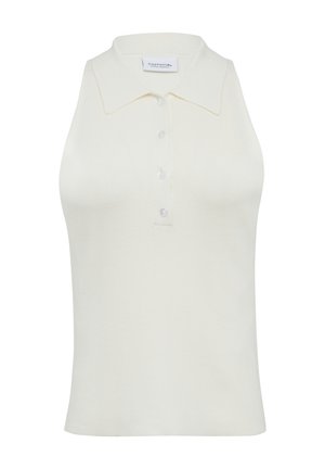 comma casual identity FEIN - Polo shirt - weiß