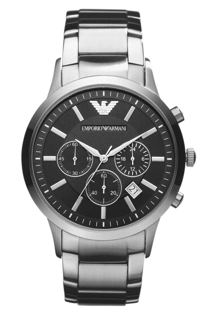 Emporio Armani - Chronograph - silver-coloured, Vergrößern