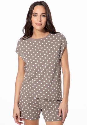 Nachtwäsche Shirt - braun