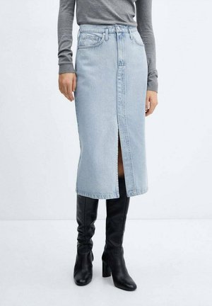 Denim skirt - light blue