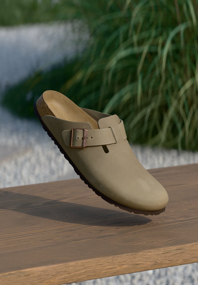 Birkenstock - BOSTON LEOI UNISEX - Hjemmesko - tabacco brown, Forstør