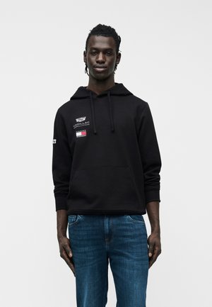 Tommy Hilfiger TH X CADILLAC FORMULA 1 TEAM REPLICA HOODIE UNISEX - Φούτερ με κουκούλα - black