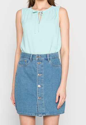 Blouse - turquoise