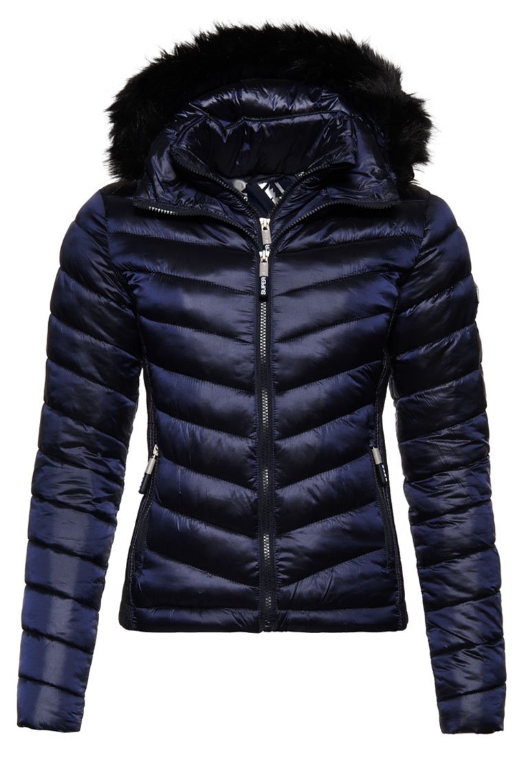 LUXE CHEVRON FUJI Winterjas navy tansanite LUXE CHEVRON FUJI Winterjas navy tansanite