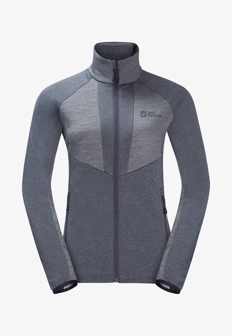Jack Wolfskin BLATTSTEIG FZ - Fleecejacke - graphite