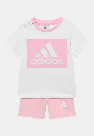 SET UNISEX - Sportovní kraťasy - white/clear pink
