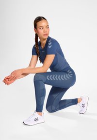Hummel FIRST SEAMLESS  - Tights - vintage indigo
