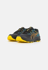 ASICS PRE VENTURE 9 UNISEX - Løpesko for mark - black/sandstorm