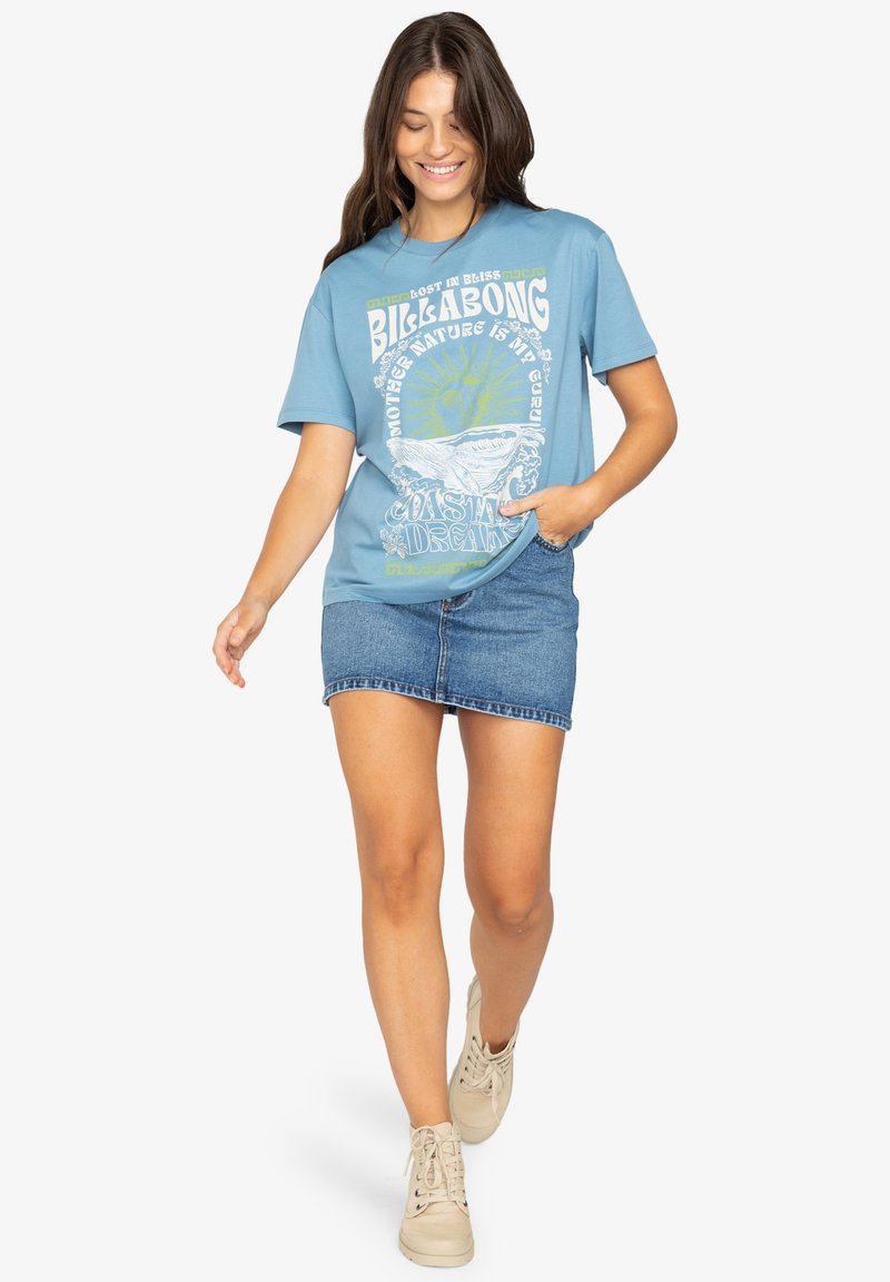 Billabong LOST IN BLISS - T-shirt print - blue shadow