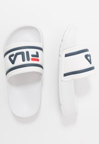 Fila - MORRO BAY UNISEX - Muiltjes - white Miniatuurafbeelding 1