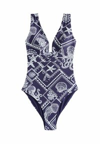 Unselected, navy octopus