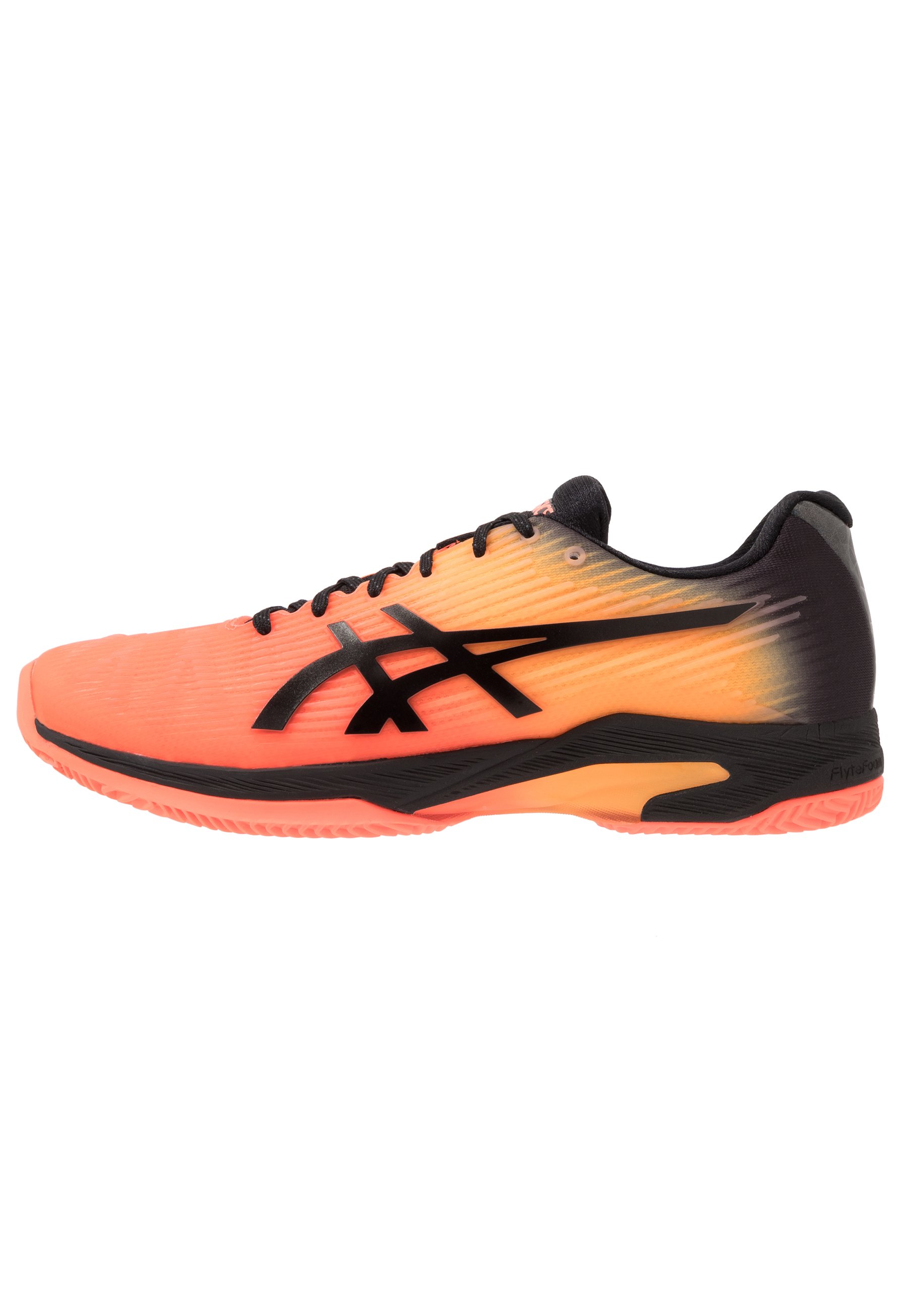 ASICS SOLUTION SPEED FF CLAY - Tennisschoenen voor kleibanen - flash  coral/black/koraalrood - Zalando.nl