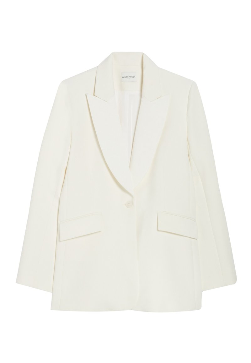 CLAUDIE PIERLOT Halflange jas wit