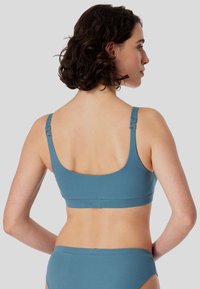 Schiesser PURE - Bustier - blaugrau