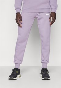 Puma LOGO - Pantaloni sportivi - pale plum