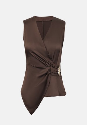 Anna Field, Waistcoat - chocolate