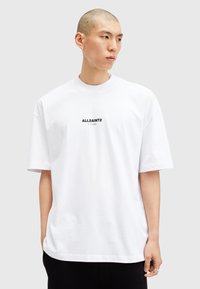 AllSaints SUBVERSE CREW - T-shirts print - OPTIC WHITE