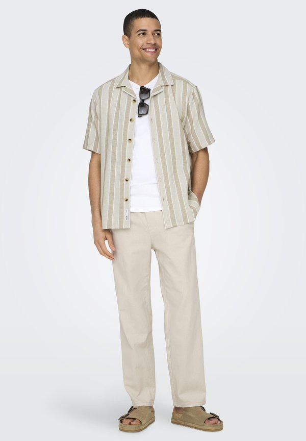 ONSSINUS PANT - Trousers - silver lining