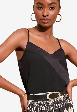 Lipsy PANEL CAMI REGULAR - Top - black