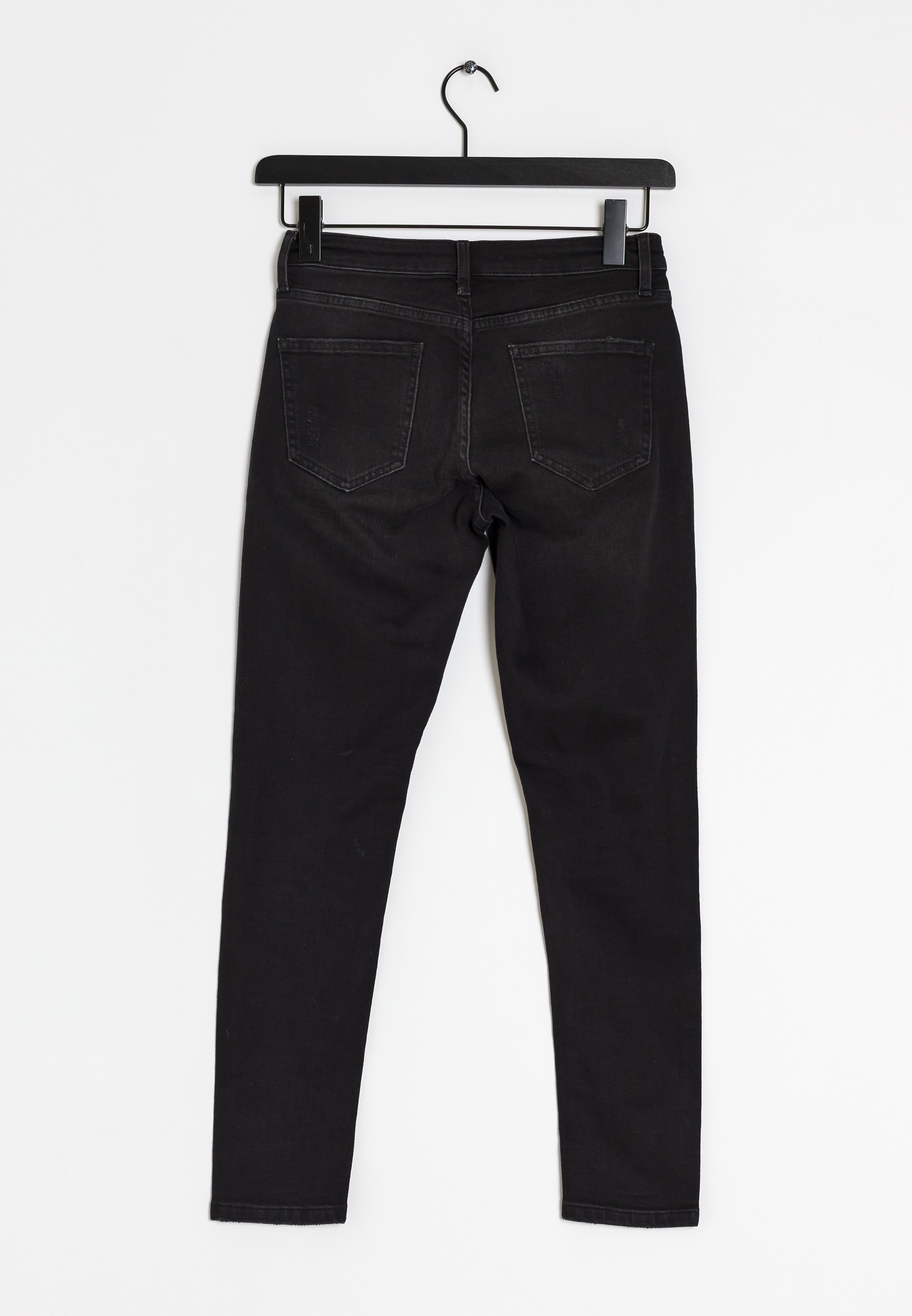 Topshop Straight leg jeans - black 