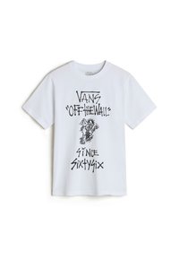 Vans LET  - T-shirt print - white