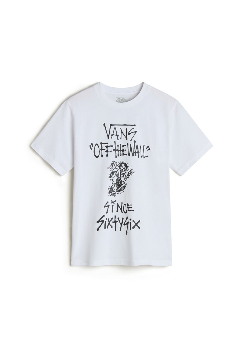 Vans LET  - T-shirt print - white