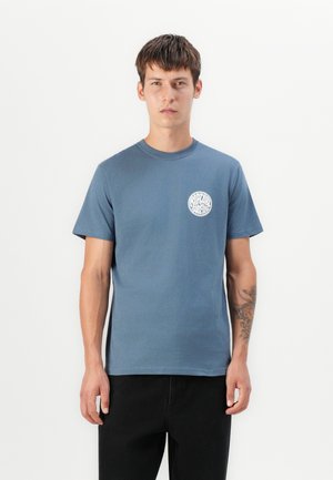DRIFTER TEE UNISEX - T-shirt con stampa - bluefin