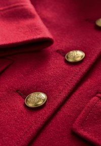 Next SINGLE BREASTED WITH-REGULAR FIT - Palton clasic - red