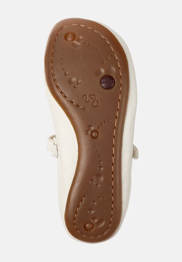 RIGHT – Riemchenballerina – weiß natural