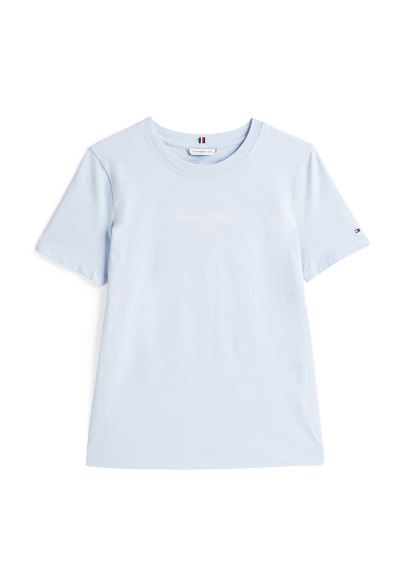 Tommy Hilfiger T-shirt print lichtblauw Tommy Hilfiger T-shirt print lichtblauw
