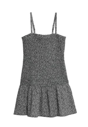 Marks & Spencer SHIRRED - Vestito casual - black mix