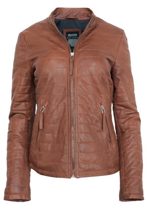 Ricano PADDED - Leren jas - cognac