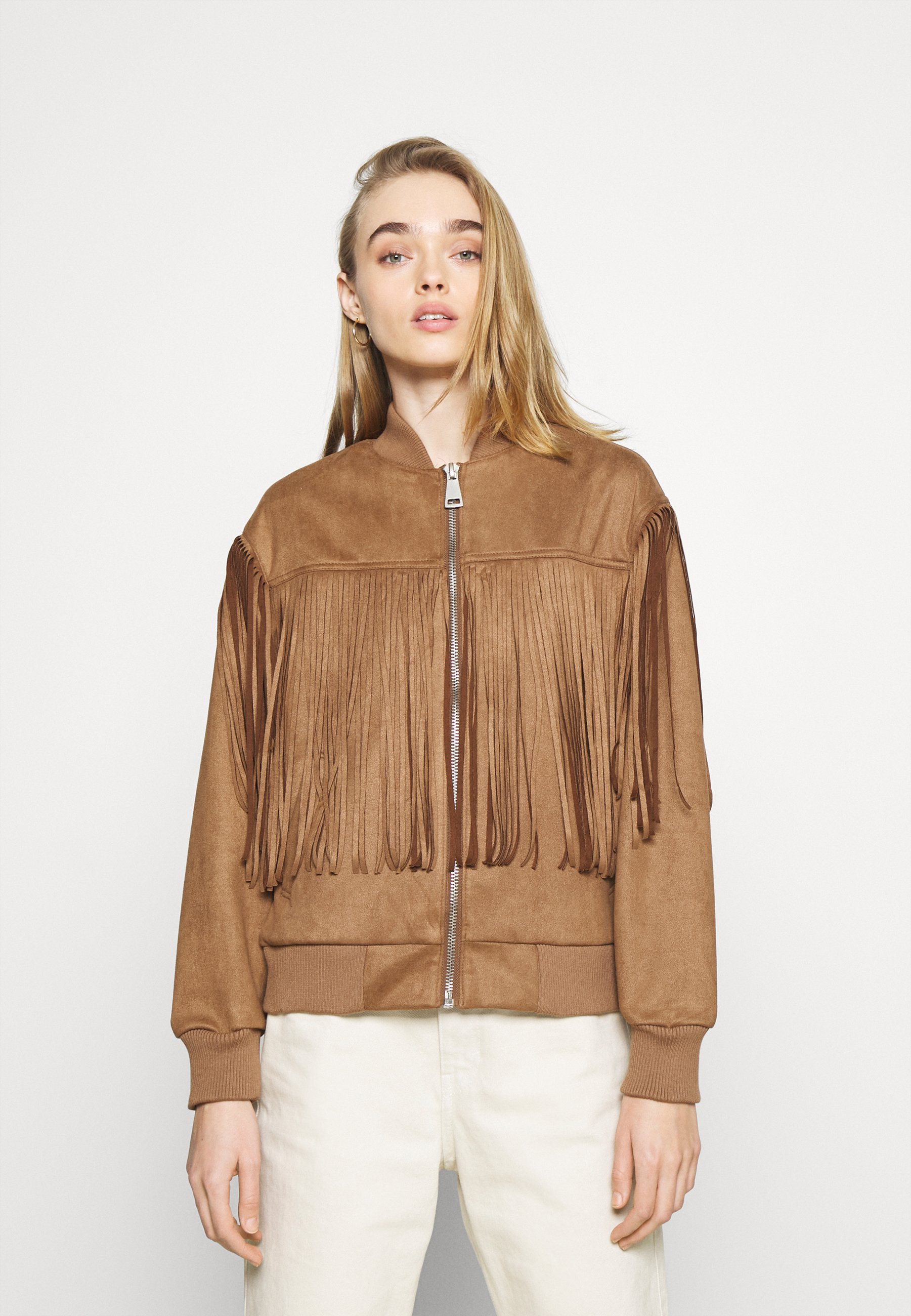 colourful bomber jacket