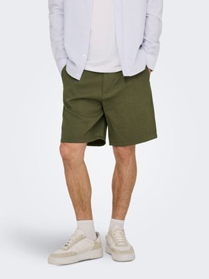 Only & Sons ONSWAKE LOOSE 0329 SHORTS FRML - Lühikesed püksid - khaki