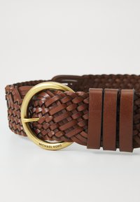 MICHAEL Michael Kors WAVE BRAID BELT - Vyö - luggage