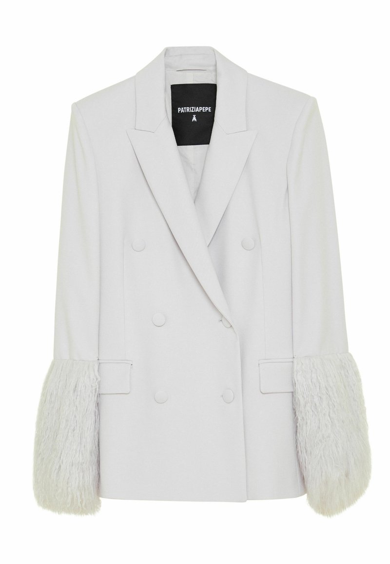 PATRIZIA PEPE Halflange jas wit PATRIZIA PEPE Halflange jas wit