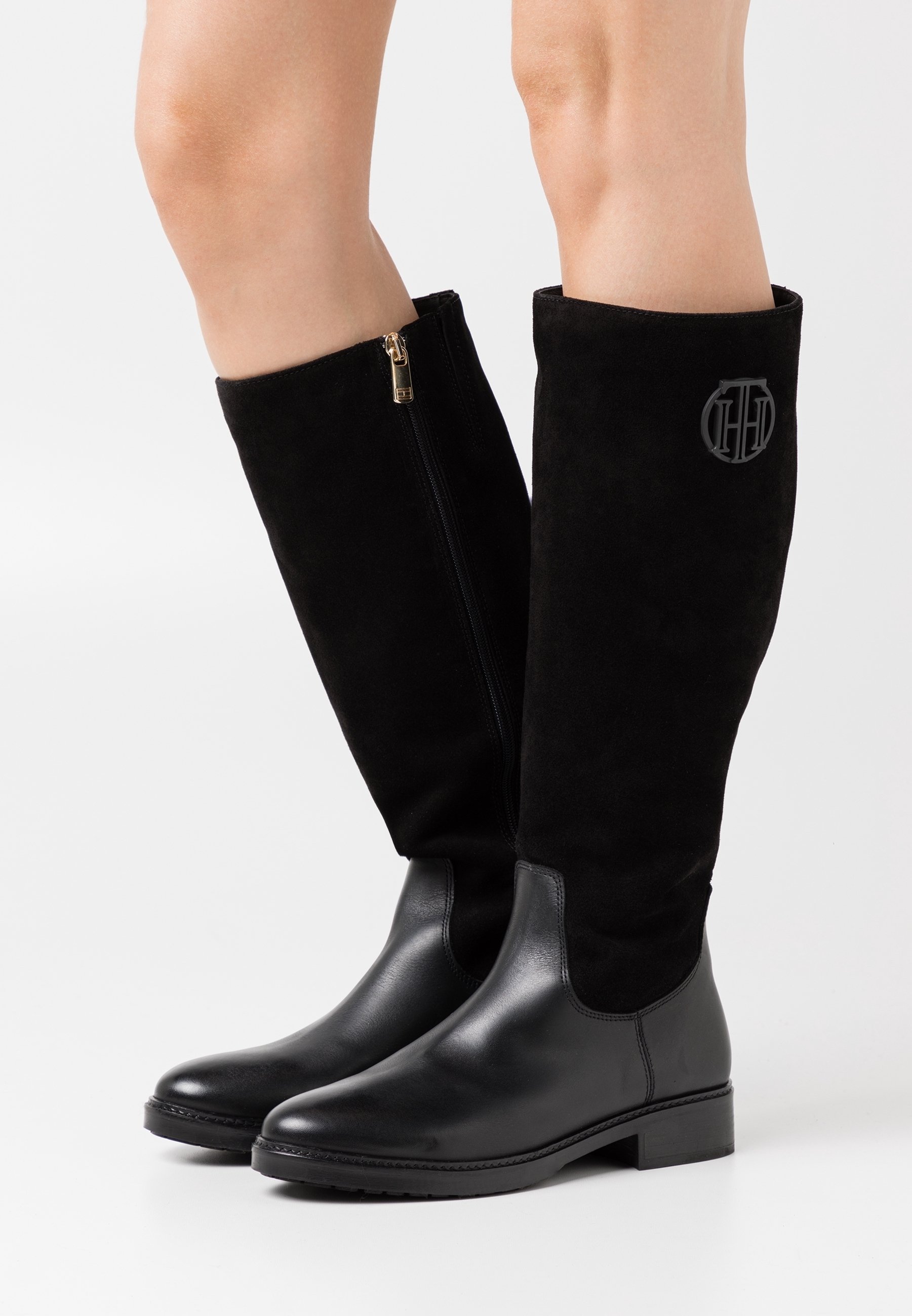 Tommy Hilfiger Stivali alti black/nero (Second hand)