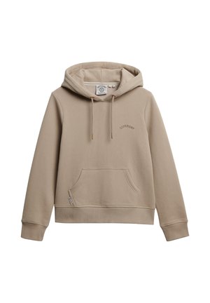 Superdry & Co ESSENTIAL LOGO - Felpa con cappuccio - cobblestone grey