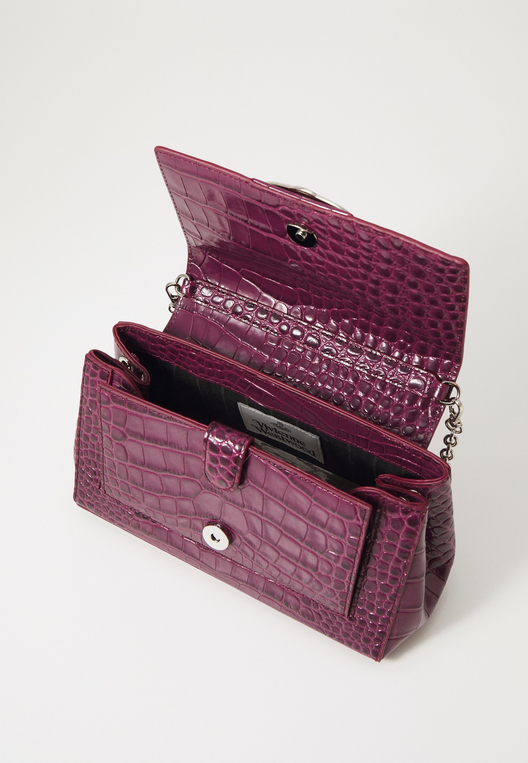 Vivienne Westwood HAZEL MEDIUM HANDBAG - Handbag - purple