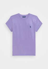 COTTON JERSEY CREWNECK T-SHIRT - T-shirt basic - hyacinth
