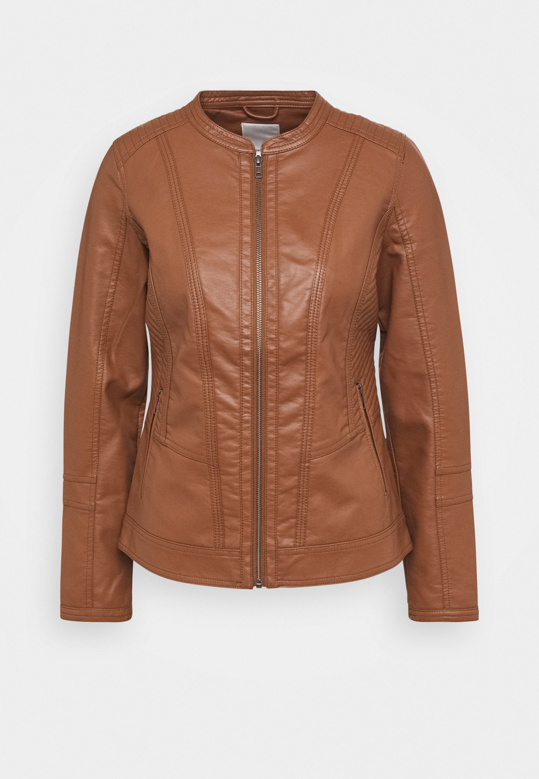 Soyaconcept SC AMALIE 4 Jacka i konstläder brown Soyaconcept SC AMALIE 4 Jacka i konstläder brown