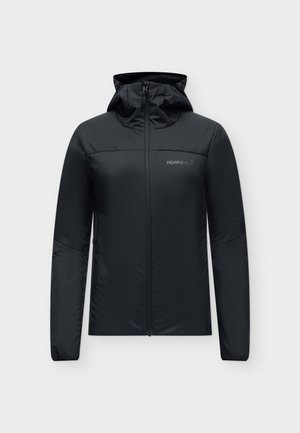 Norrøna, FEMUND ZIP HOOD - Пухено яке - caviar black