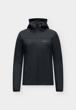 Norrøna, FEMUND ZIP HOOD - Пухено яке - caviar black