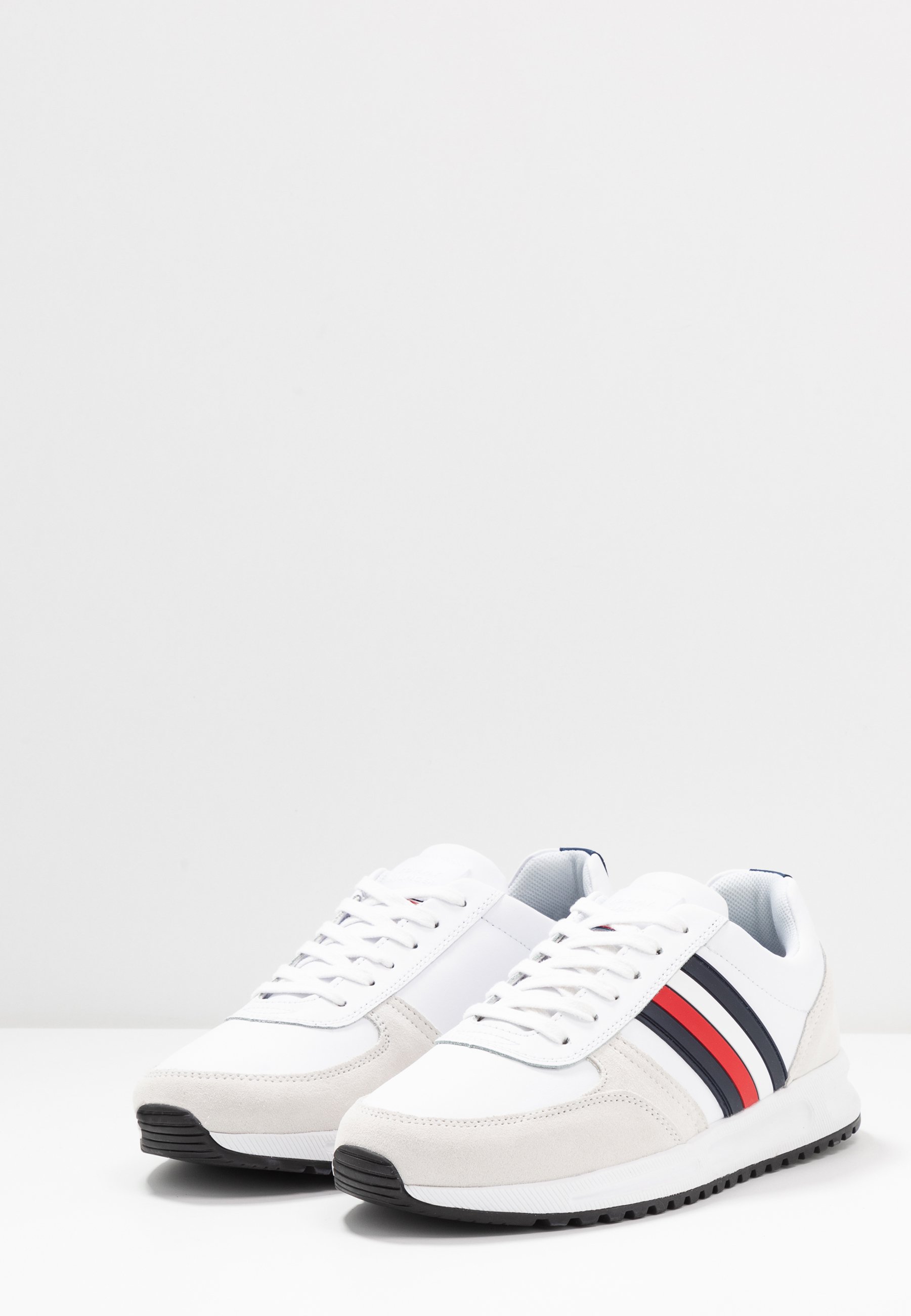 Tommy Hilfiger MODERN CORPORATE RUNNER - Trainers - white - Zalando.co.uk