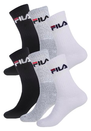 UNISEX CREW  IM 6ER PACK - Chaussettes - grey   white   black