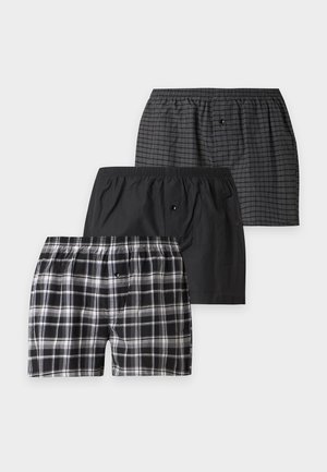 Pier One by Zalando CHECKED 5 PACK - Caleçon - black