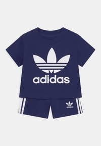 adidas Originals - TEE INFANT UNISEX SET - Kratke hlače - night sky/white Miniaturna slika 1