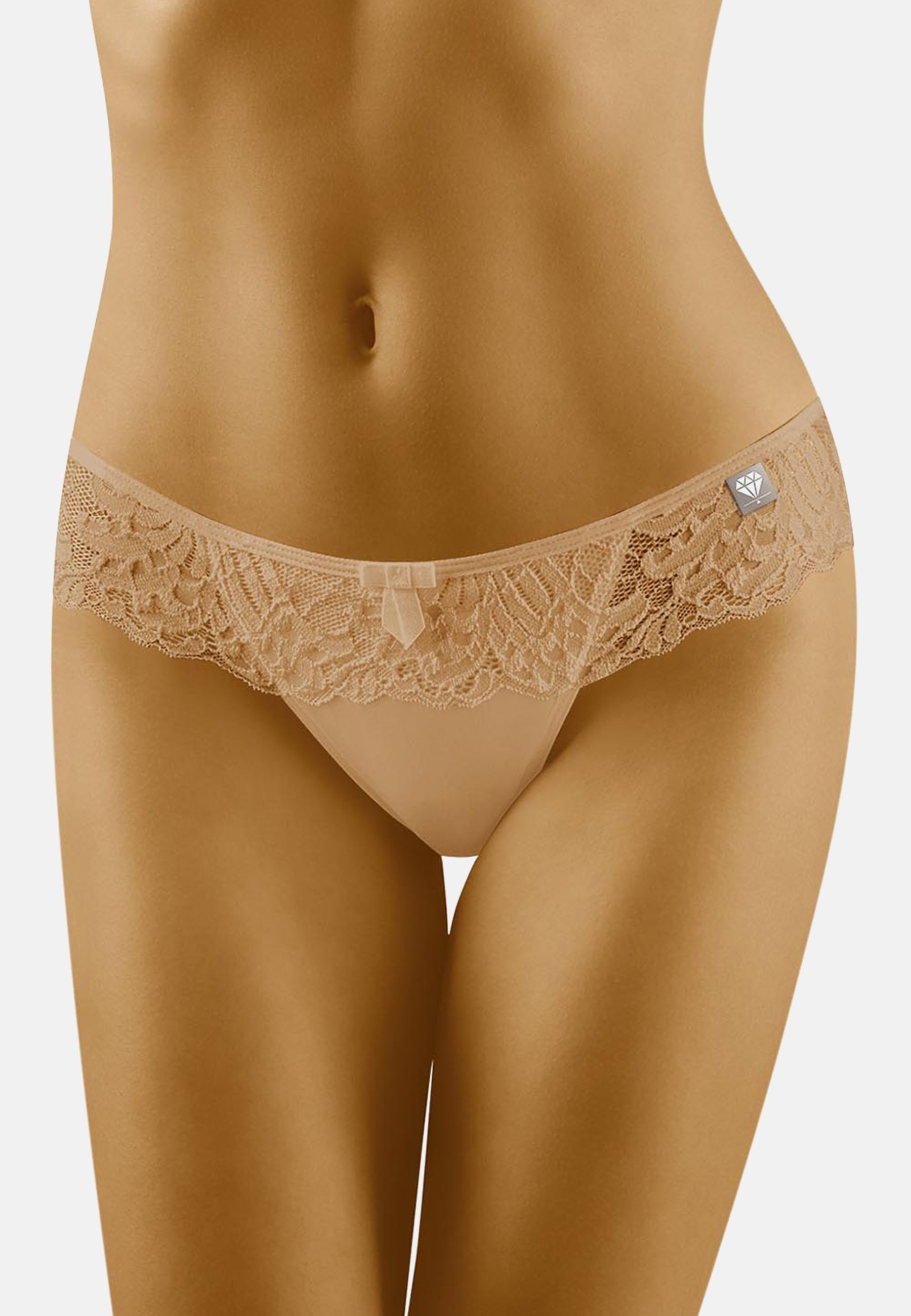 Wolbar Slip Modellante Donna WB302 Vita Alta Beige Taglia S - Controllo Pancia Effetto Dimagrante