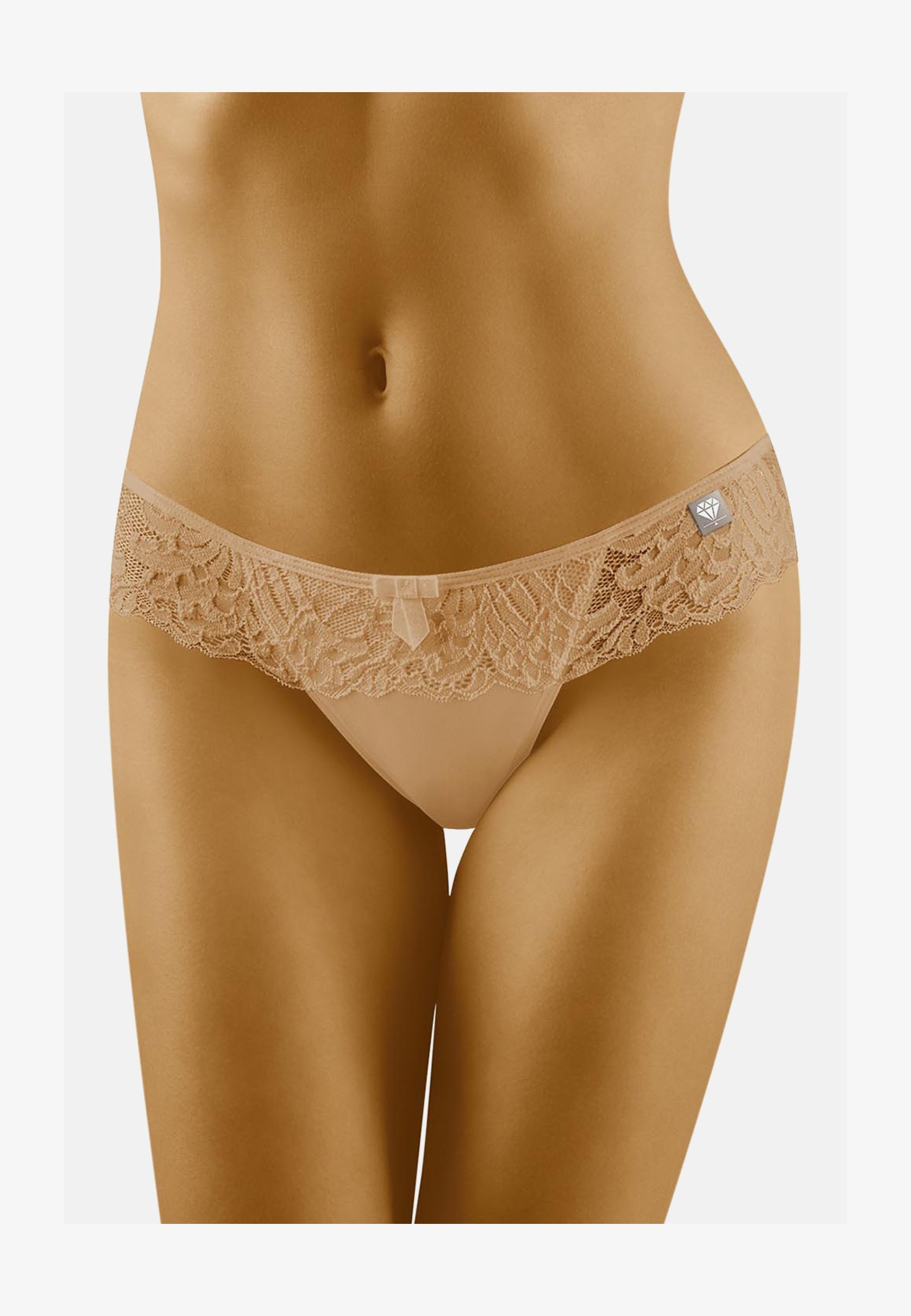 Wolbar Slip Modellante Donna WB302 Vita Alta Beige Taglia S - Controllo Pancia Effetto Dimagrante