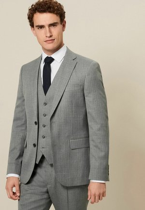 REGULAR FIT - Blazer jacket - light grey